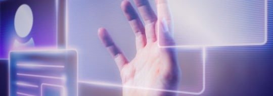 woman-touching-smart-technology-holographic-interface_53876-96144